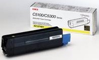 Yellow Toner Cartridge Kit For C5100n And C5300n (Yields 5,000 Pages)